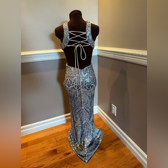 Camille La Vie Sequin Gown - Picture 2 of 7